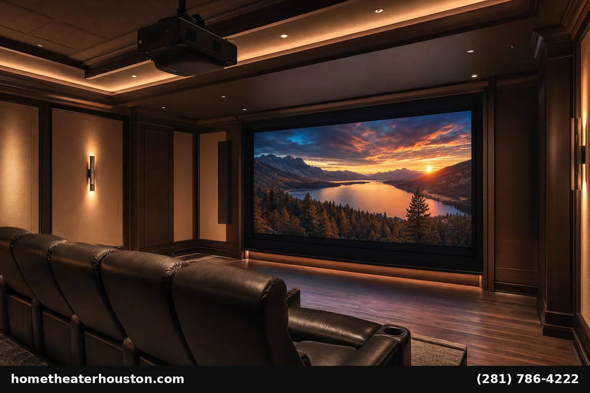 Home Theater Projector Calibration Guide Houston