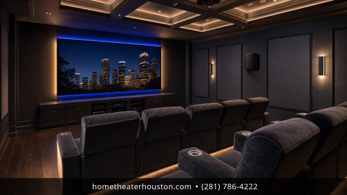 How to Design a Media Room in Your Houston Home